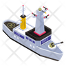 free military ship icons