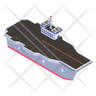 icon military ship