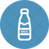 icon white milk