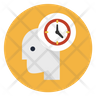 mind clock symbol