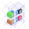 icon for pool rack