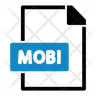 free mobi file icons