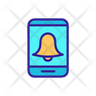 mobile bell icon png
