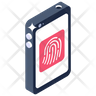 touch id icon svg
