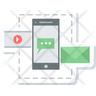 free text messages icons