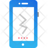 icon for broken mobile