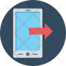 mobile data share symbol