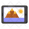 mobile landscape emoji