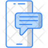free text messages icons