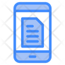 mobile notes icon png