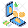 mobile money payment symbol
