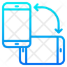 rotate phone icon svg