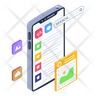 mobile user interface emoji