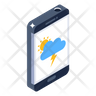 mobile weather emoji