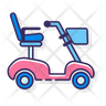 icon for mobility scooter