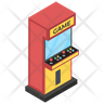 modern arcade game icon svg