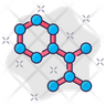 free hexagonal molecule icons