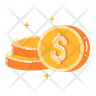 pay coin icon svg