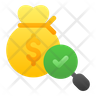 money raining logos