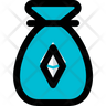 etherenum bag icon png