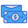 icons for cash envelope