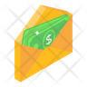 icon for cash envelope