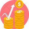 money-growth symbol