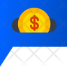 cash chat icons