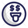 money emotion icons