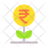 icon for rupee plant