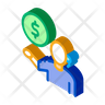 money problems icon png