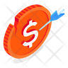 dollar arrow logo