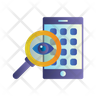 phone monitoring icon