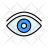 icons for monitoring eye