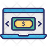 icon for monitoring transaction