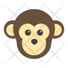 monkey face icons free