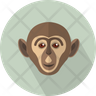 monkey head icon svg