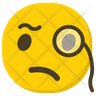 monocle emoji icon svg