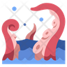 monster octopus icon png