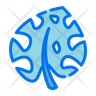 monstera leaf logo