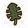 monstera leaf icons