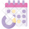 monthly chart icon png