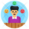 different emotions icon svg