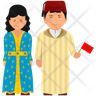 morocco outfit emoji