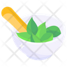bowl of herbs logo