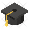 icons for academic hat