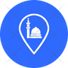 mosque pin symbol