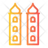 mosque tower symbol