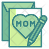 mother day card logo