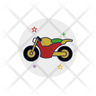 free motorcycle rent icons